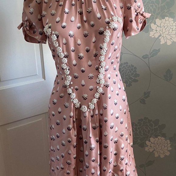 Marc Jacobs Pink Silk Dress